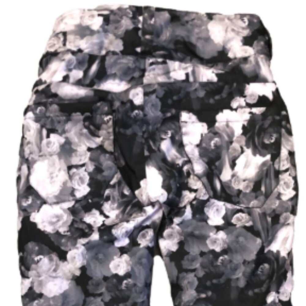Iceburg Iceberg Outerwear Black & Grey Gray Floral‎ Snow Ski Snowboard Pant - Picture 3 of 6